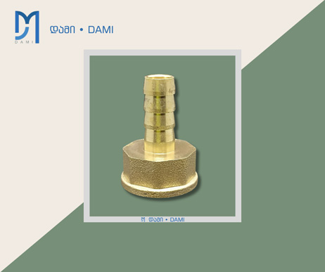 შტუცერი გაზისათვის ლატუნის შ/რ F1/2*19  1*500 PIPE JOINT