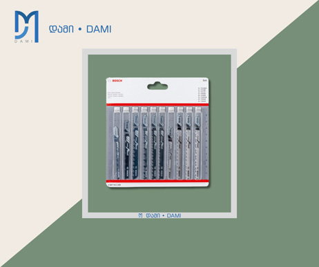 ხერხის პირი  (ლობზიკის) FARA T100046 T101B (1*180) 5 ც.