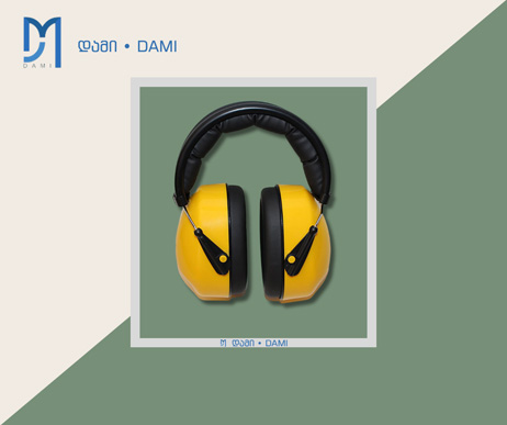 ხმაურის ჩამხშობი ყურსასმენი NOISE REDUCTION EARMUFF (1*50)