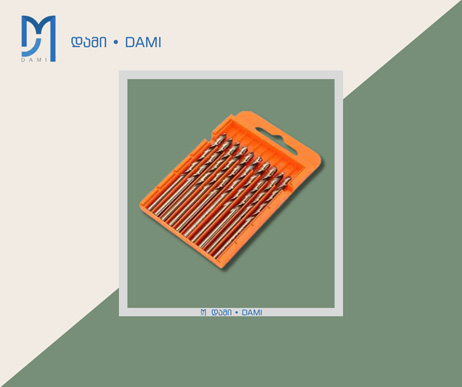 ლითონის სახვრეტი სვერლო 3.5MM 968-74 (10ც) (1*40)