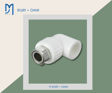 მუხლი ჩამხსნელით hot water socket +union PPR 20*1/2F  1*250