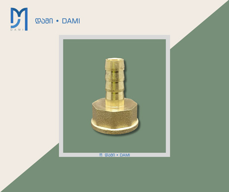 გაზის შტუცერი ლატუნის შ/რ F3/4X19 (1*300)
