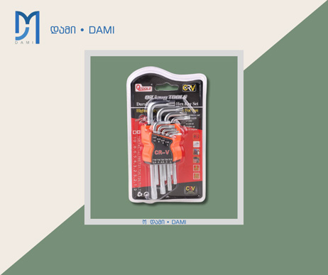 ქაჩი ვარსკლავა SPANNER  9PCS (1*72)
