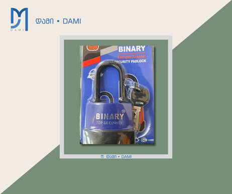 ბოქლომი EXTRA BINARY 80mm  (1*48)