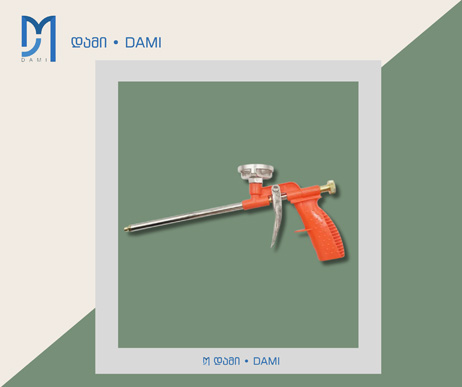 სამოტაჟო ქაფის ფისტოლეტი (1*40) CAULKING GUN