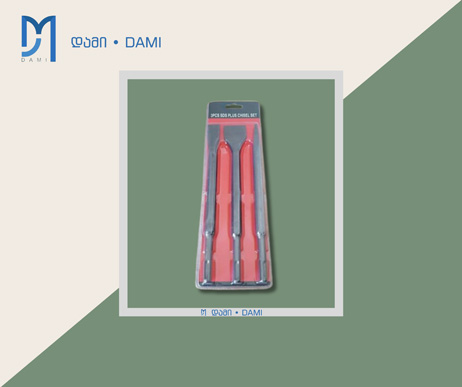 კონუსური პიკი 3pc  14x250 3pc SDS PLUS CHISEL 