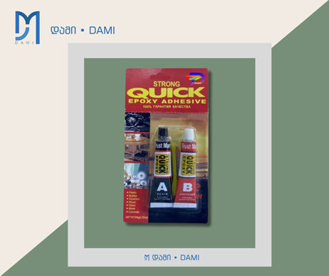 წებო აბე GLUE AB glue 100gr  (1*288)