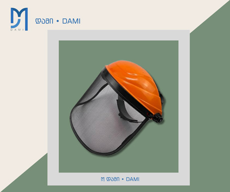 სახის დამცავი ნიღაბი ლითონის ბადით FACE MASK (1*40)